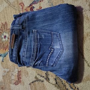 Almost Famous Women's Distressed Jeans - Sz 9